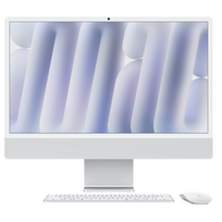 Apple iMac 24” 4.5K Retina Nano-texture Glass, Apple M4 10C CPU, 10C GPU/16GB/256GB SSD/Silver/INT | Apple