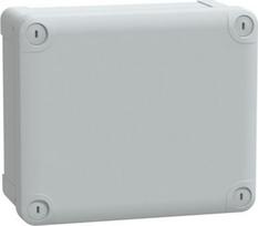 ABS box IP66 IK07 RAL7035 Int.H175W150D80 Ext.H193W164D87 Opaque cover H20. range of product: Thalassa TBS - device application: multi-purpose - height: 192 mm - width: 164 mm - depth: 87 mm - internal height: 175 mm - internal width: 150 mm - intern NSYTBS19168 | 3606480165306