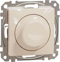 Rotary LED Dimmer, RC/RL 5-200W, Beige Sedna Design SDD112502 | 3606481466648
