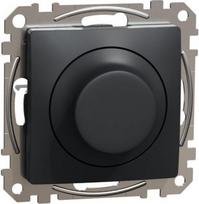 Rotary LED Dimmer, RC/RL 5-200W, Anthracite Sedna Design SDD114502 | 3606481467485