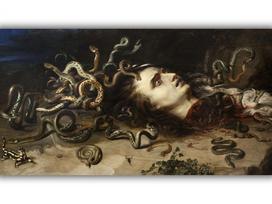 Reprodukcija „Medūzos galva“, Peter Paul Rubens, (1614)