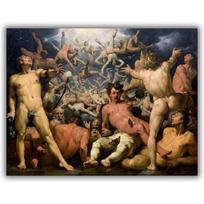 Reprodukcija „Titanų kritimas“, Cornelis Cornelisz Van Haarlem