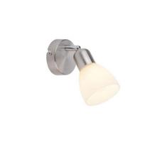 JUST LIGHT. 11951-55 - Sieninis akcentinis šviestuvas KARO 1xE14/40W/230V chromas
