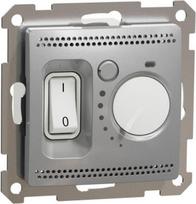 Room Thermostat 16A 5-30°C Aluminium Sedna Design SDD113506 | 3606481467096