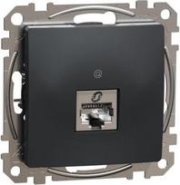 1xRJ45 data outlet CAT5E STP anthracite Sedna Design SDD114451S | 3606481467188