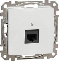 1xRJ45 data outlet CAT6A UTP, white Sedna Design SDD111466 | 3606481466006