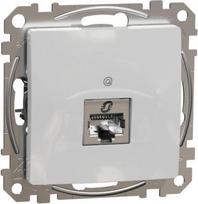 1xRJ45 data outlet CAT6A STP aluminium Sedna Design SDD113466S | 3606481466853