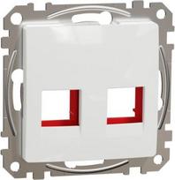 Cover plate KRONE CAT5E, CAT6 UTP, white Sedna Design SDD111441C | 3606481478436