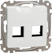 Cover plate AMP MOL KELCAT5E, CAT6 UTP, white Sedna Design SDD111444C | 3606481478467