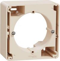 Surface Mounting box, 1 gang, beige Sedna Design SDD112901 | 3606481479075