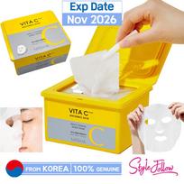 MISSHA Vita C Plus Daily Toning Sheet Mask 350ml (1 pakuotė / 30 lapų) 1pc + Sample Gifts