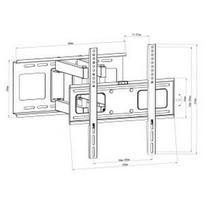 TV LED/LCD laikiklis Art AR-80,  32-65"