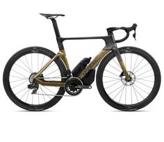 Orbea ORCA AERO M21eLTD Olive Green (Gloss) - Carbon Raw (Matt)