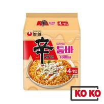 [NAUJIENA] [Nongshim] Shin Ramen Toomba rinkinys (4 maišeliai) 137g x 4bags beige