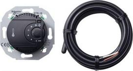 Floor thermostat 2-pole 5...30°C 16A 250V black Renova WDE011625 | 3606480661945