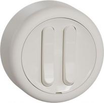 Switch 2-circuits, white, Renova WDE015816 | 3606489504663