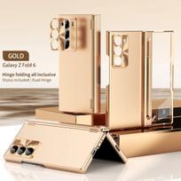 Su jutikliniu rašikliu Samsung Galaxy Z Fold 6 5 4 3 dėklui, lanksto magnetinis smūgiams atsparus ekrano apsauginis grūdintas stiklas, sulankstomas dangtelis For Galaxy Z Fold 5