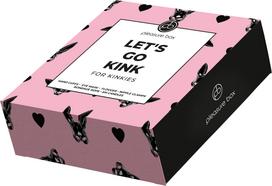 SEXYSTYLE siurprizų dėžutė su pavergimo priedais "Let's Go Kink" - Juoda