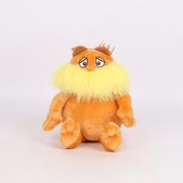 Naujas produktas: Lorax pliušinio žaislo istorija, filmo atributika, Dr. Sus lėlė 33cm0.16kg geltona