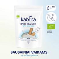 Kabrita® sausainiai kūdikiams su ožkos pienu nuo 6 mėn. 115 g 1 vnt.