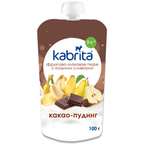 Kabrita® „Cocoa Pudding“ tyrelė nuo 9 mėnesių, 100g 12 vnt. (Kabrita-box)