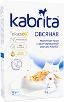 Kabrita® avižų pieno košė nuo 5 mėnesių 180 g 7 vnt. (Kabrita-box)