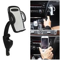 360 laipsnių besisukantis cigarečių žiebtuvėlis mobiliojo telefono laikiklis Dviejų USB 2 prievadų automobilinio įkroviklio laikiklis universaliam mobiliajam telefonui CHINA