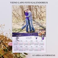Vieno lapo foto kalendorius (VLK-31)