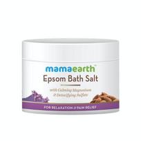 Epsom (anglų kalba) vonios druska (200 g), Epsom vonios druska, Mamaearth