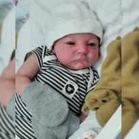 48 cm Levi Miegantis Reborn Kūdikis Lėlė Rankų darbo Naujagimis Bebe Lėlė Vaikams Dovanos 48cm