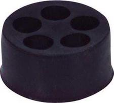 JACOB Daugiapakis „Perfect M25“ kabelis Ø 5x4 mm TPE guminis, juodas