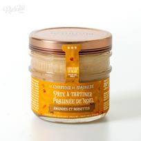 „MATHILDE“ kalėdinis pralinės kremas su migdolų ir lazdyno riešutais, 250 g