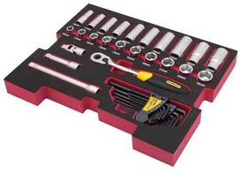 Įrankių komplektas Stanley FMHT0-74296; 3/8''; 38 vnt.