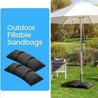 2PCS Refillable Sandbags Weatherproof Patio Weight Sandbags For Patio Tents outdoor beach Windproof Balance Weights Sand Bag france