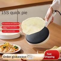 220V Electric Crepe Maker Non-stick Spring Roll Cake Baking Machine Crepe Pan Tortilla Maker Machine for Breakfast 220V