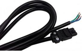 Maitinimo kabelis 3m IEC Multi-fix skirtas LED lempoms juodas NSYLAM3M | 3606481210401