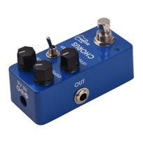 ZORY Guitar Analog Chorus Effects Pedal DEPTH/RATE/LEVEL/DEEP Versatile Controls DC 9V 6.35mm mėlyna