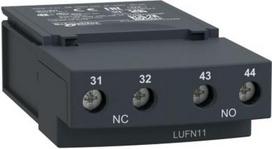 Auxiliary contacts LUF, 1NO+1NC. range: TeSys - device short name: LUFN - product or component type: auxiliary contact. LUFN11 | 3389110365177