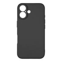 OBAL:ME Matte TPU dėklas telefonui iPhone 16 juodos spalvos