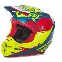 Krosinis šalmas FLY RACING F2 Carbon Mips Retrospec 2017
