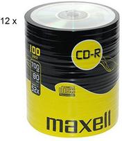 CD-R diskai MAXELL, 700MB, 52X, 80 min., 100 vnt.