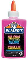 Elmer's Klijai Slime rožinės spalvos, šviečiantys tamsoje 147ml - 2162079