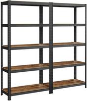 Songmics 2 stovinčių lentynų komplektas 180 cm aukščio