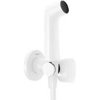 Hansgrohe potinkinis bidė maišytuvo komplektas ECO SMART baltos matinės spalvos