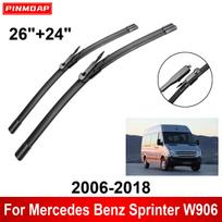 2PCS Car Wipers for Mercedes Benz Sprinter W906 2006-2018 26  + 24  Front Wiper Blades Brushes Cutter Accessories juoda