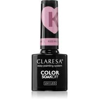 Claresa SoakOff UV/LED Color Kiss Me gelinis nagų lakas atspalvis 1 5 g