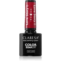 Claresa SoakOff UV/LED Color Love Story gelinis nagų lakas atspalvis 8 5 g