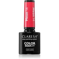Claresa SoakOff UV/LED Color Neon gelinis nagų lakas atspalvis NEON 14 5 g