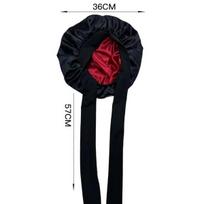 Kepurė moterims Satin Bonnet, juoda