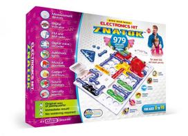 Elektronikos komponentų rinkinys - Znatok 979 eksperimentai